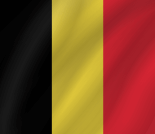 belgian flag wave