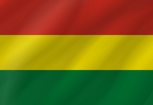 bolivian flag wave