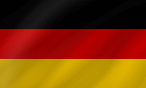 german flag wave