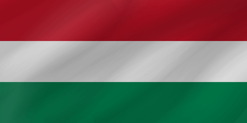 hungarian flag wave
