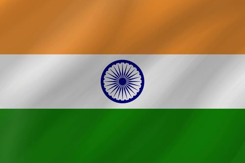 indian flag wave