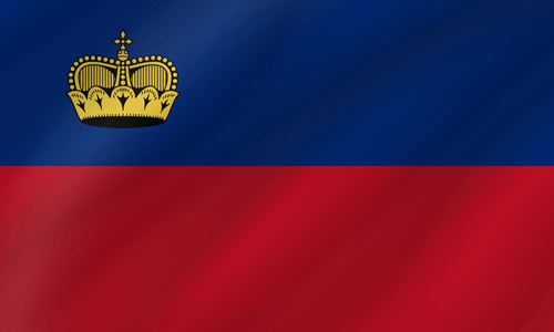 liechtenstein flag wave