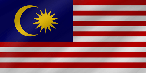 malaysian flag wave