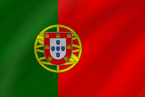 portuguese flag wave
