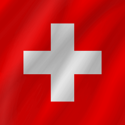 swiss flag wave