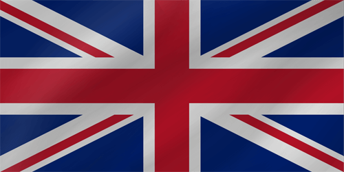 united kingdom flag wave