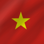 vietnamese flag wave