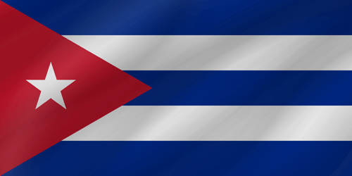 cuban flag wave
