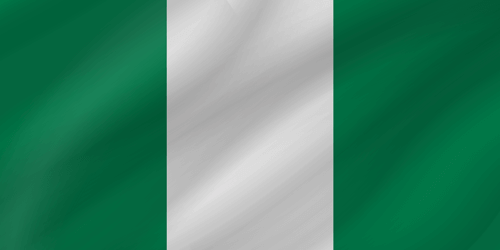 nigerian flag wave