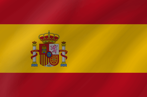 spanish flag wave